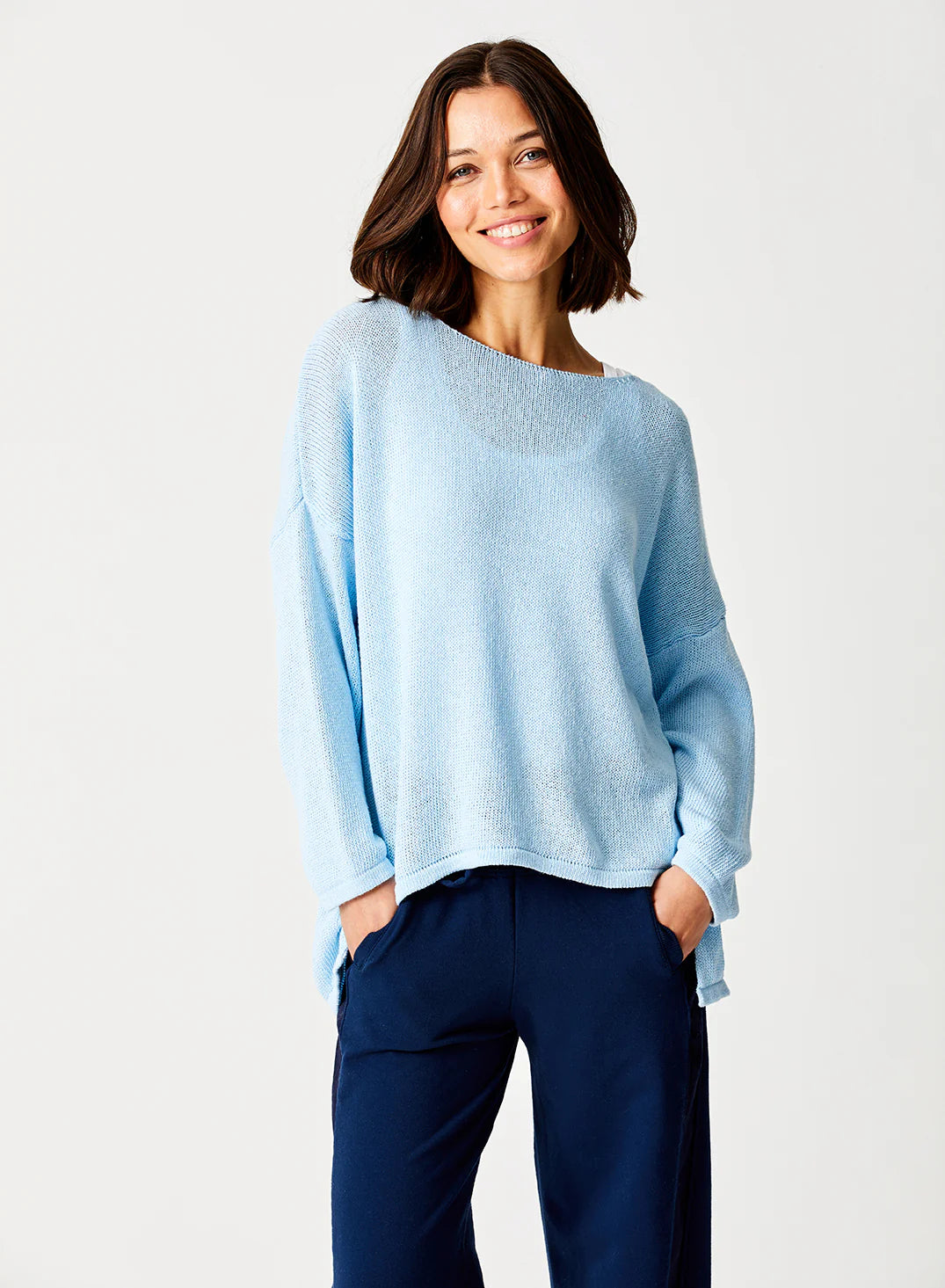 Gayle - Blue Jumper