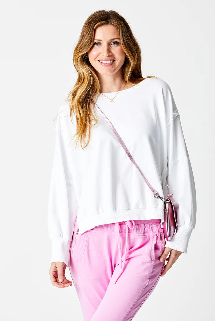 Perugia - white sweatshirt