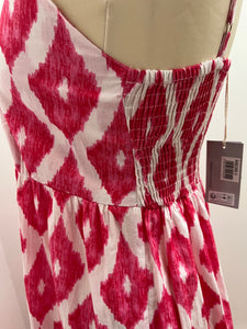 Dream Vanilla Strap Dress Frisbee Pink